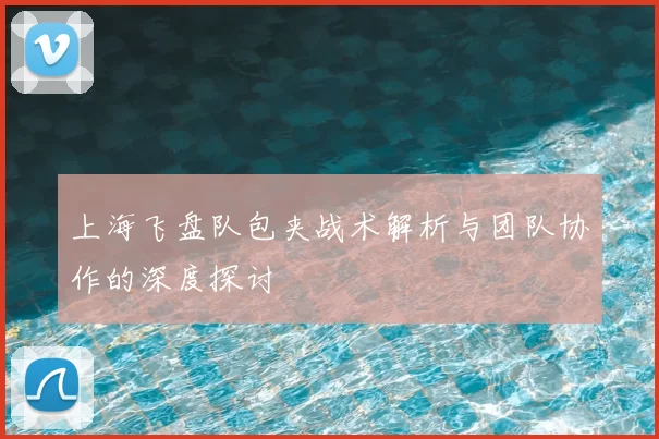 上海飞盘队包夹战术解析与团队协作的深度探讨