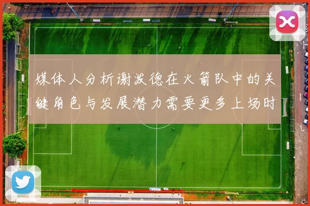 媒体人分析谢泼德在火箭队中的关键角色与发展潜力需要更多上场时间