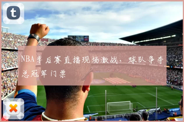 NBA季后赛直播现场激战，球队争夺总冠军门票